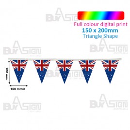 Small Bunting Flags - Triangle Shape